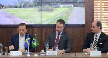 Team Sweden reune-se com João Doria