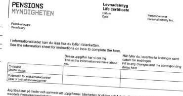 Levnadsintyg – nyheter 2017