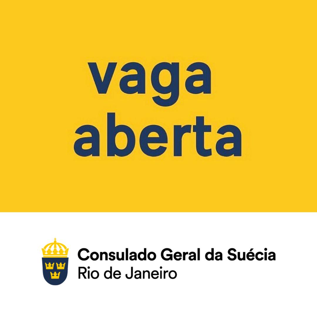 Consulado Geral Honorário da Suécia no Rio de Janeiro abre uma vaga de Oficial de Assuntos Consulares & Promoção